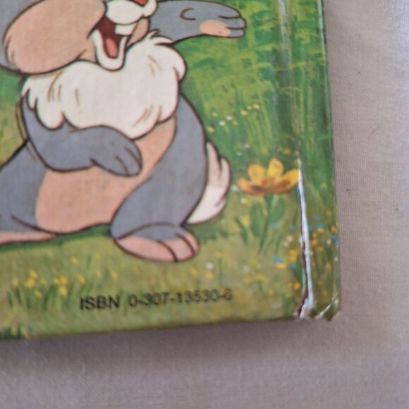 2 Disney Bambi 1984 Fragrant Forest 1975 Scratch Sniff Golden Vintage Book Lot - Picture 6 of 12